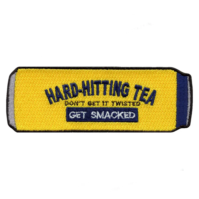 Hard Hitting Tea Can Patch