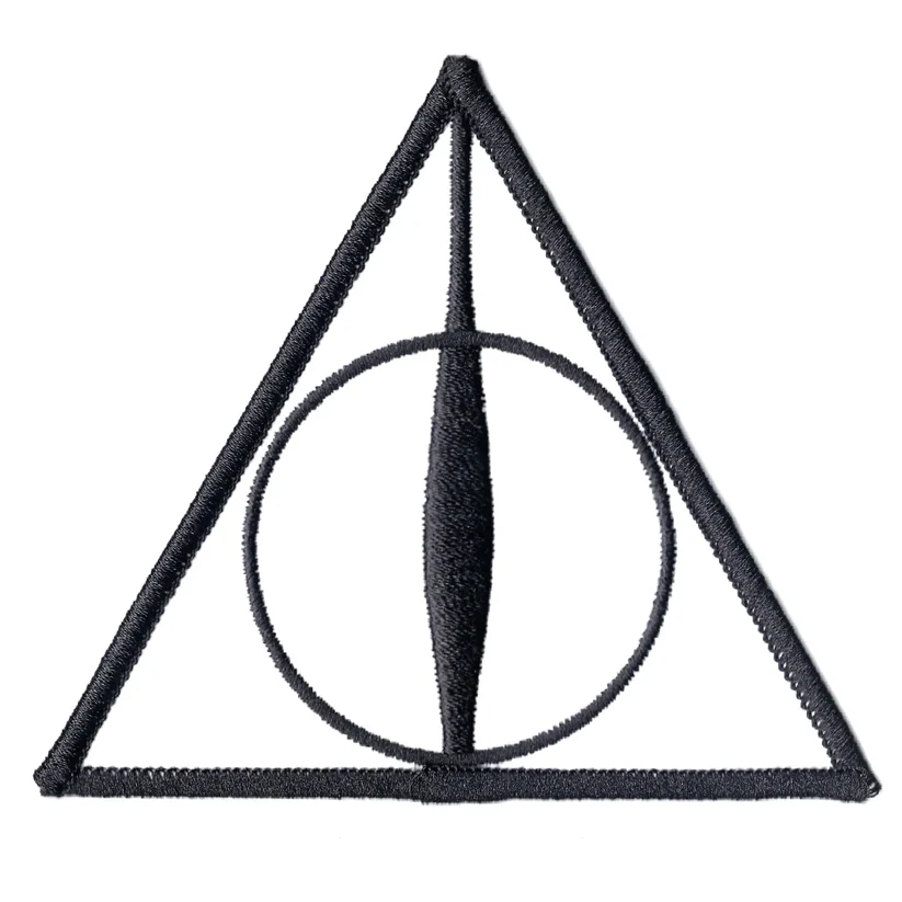 Harry Potter Deathly Hollows Patch - Harry Potter Deathly Hollows Patch USA Harry Potter Deathly Hollows Patch - View 1