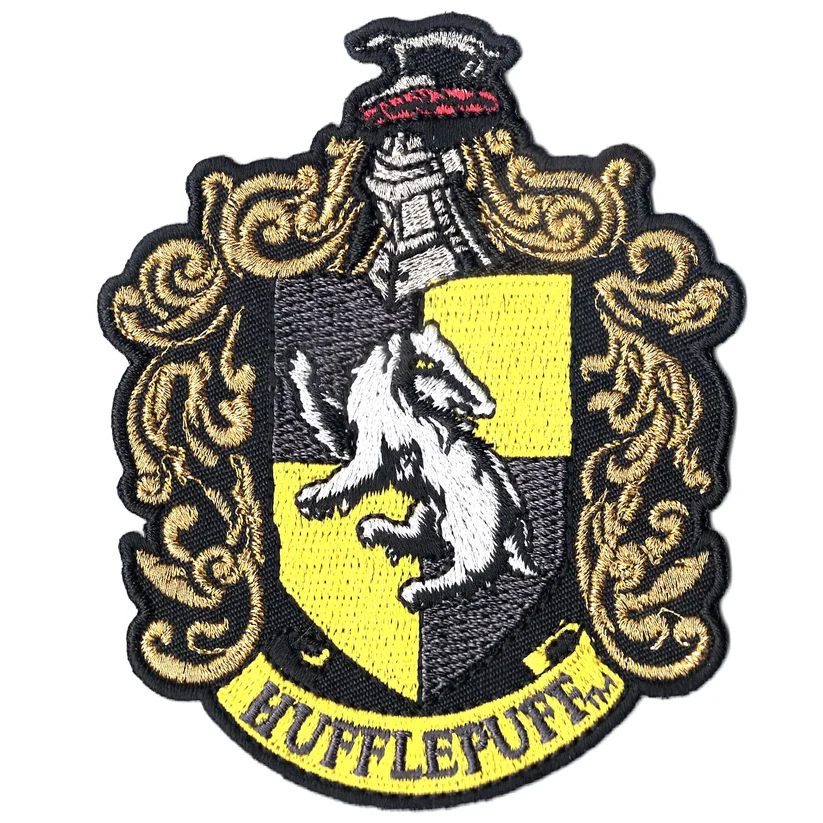Harry Potter Hufflepuff Crest Patch - Harry Potter Hufflepuff Crest Patch USA Harry Potter Hufflepuff Crest Patch - View 1