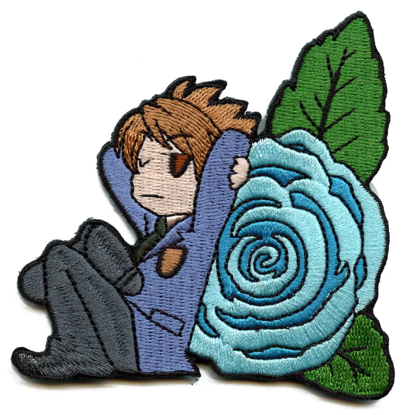 Hitachiin Hikaru Blue Rose Patch