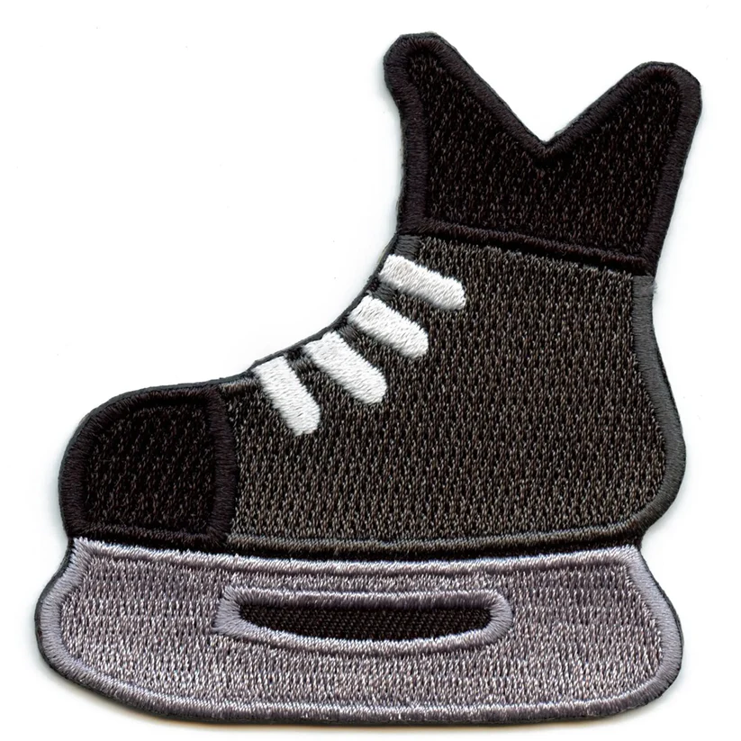 Hockey Skate Patch Embroidered Patch