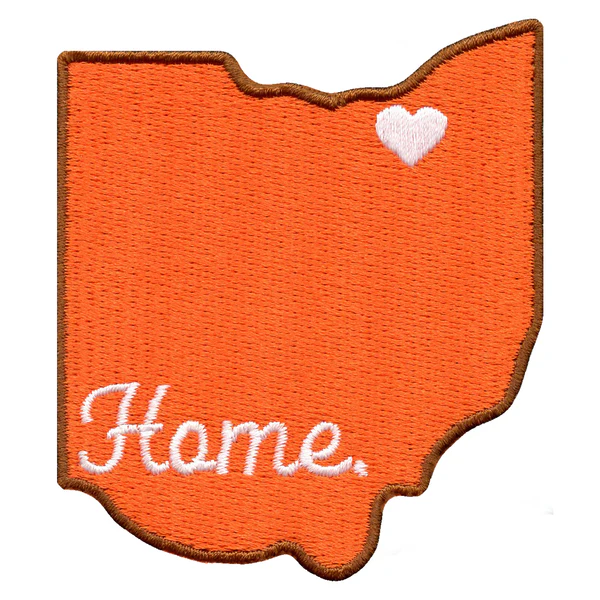 Home State Patch Embroidered