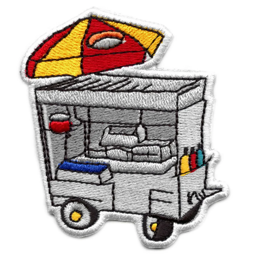 Hot Dog Cart Food Patch