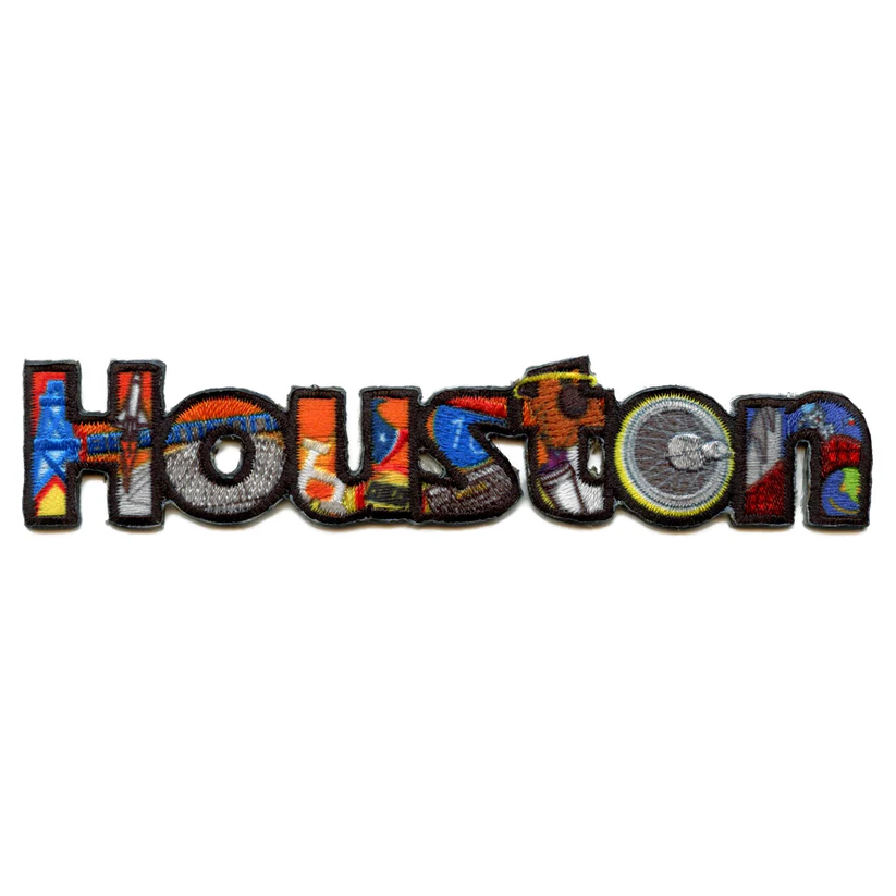 Houston Collage Texas Iron On-Patch 