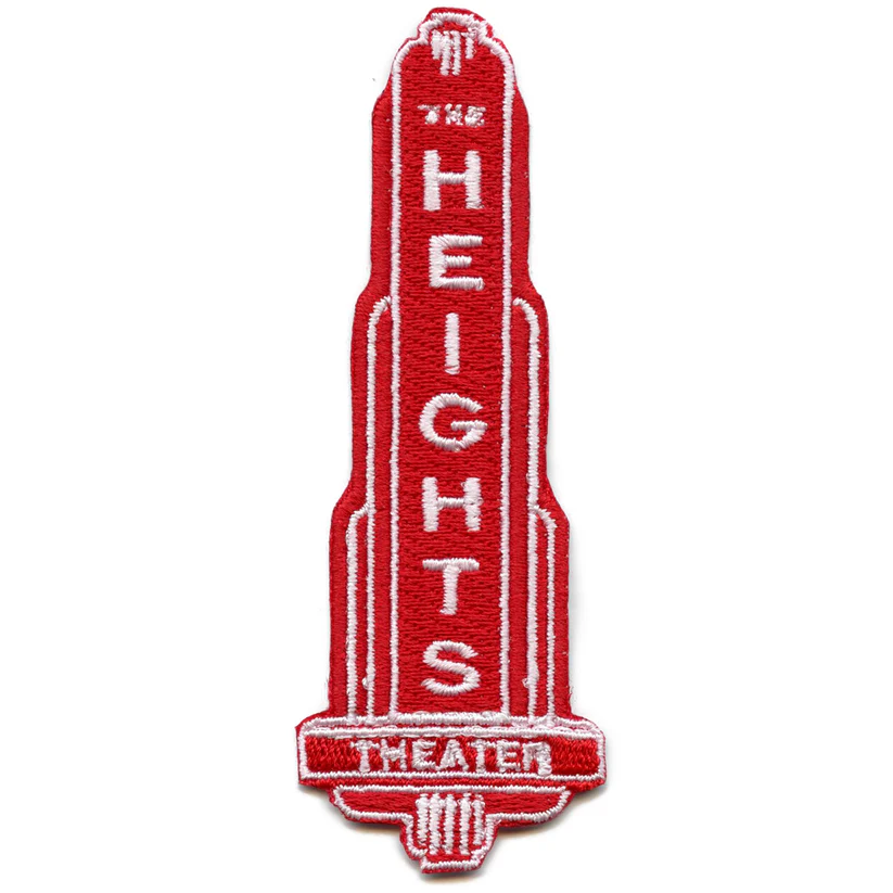 Houston Heights Theater Sign Patch