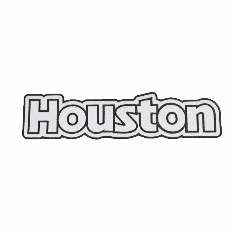 Houston White DIY Large Blank Canvas Patch