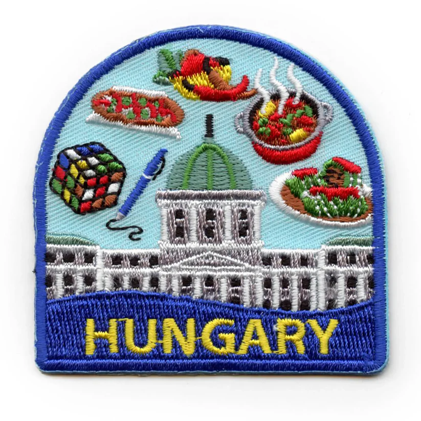 Hungary World Showcase Iron On Patch