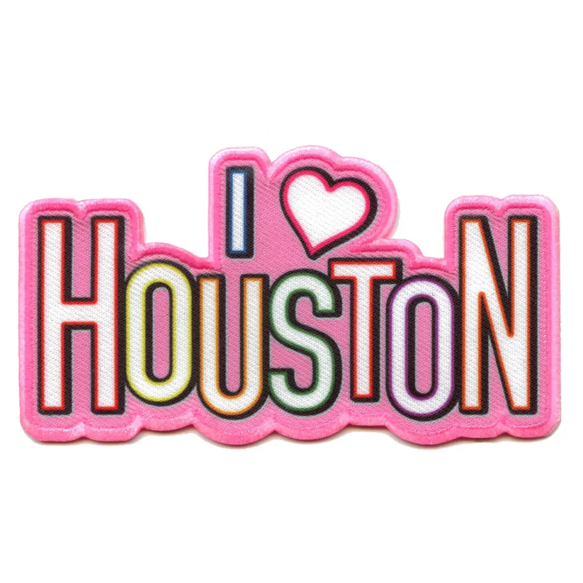 I Heart Houston Iron On FotoPatch