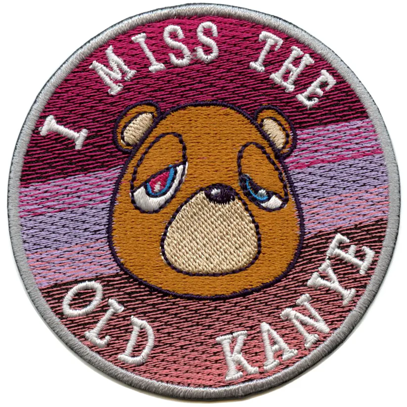 I Miss The Old Bear Patch Iron On