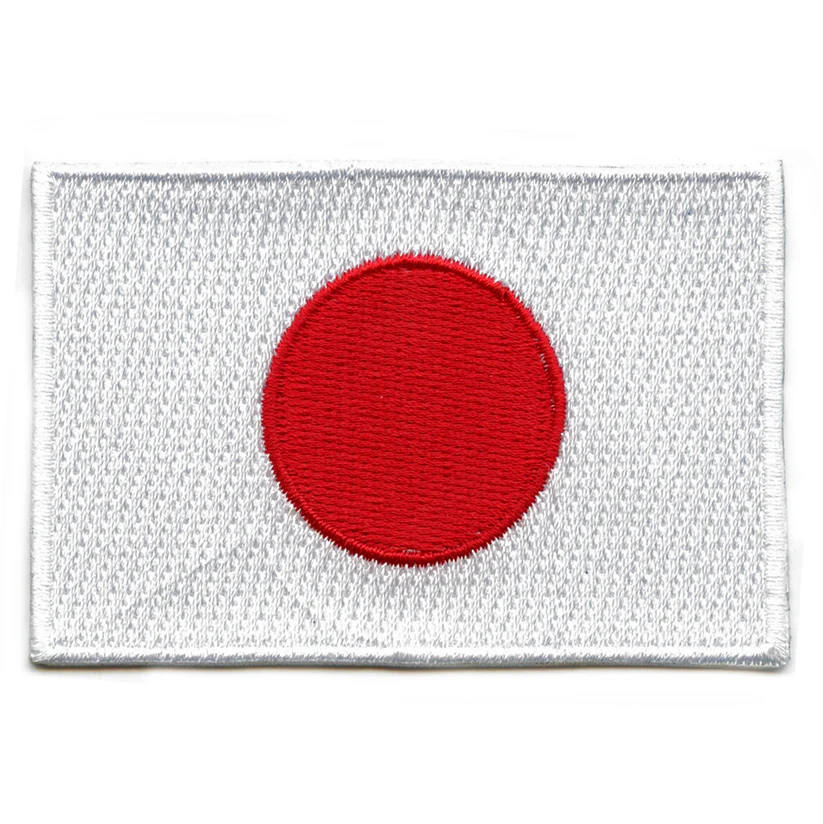 Japan Embroidered Country Flag Patch