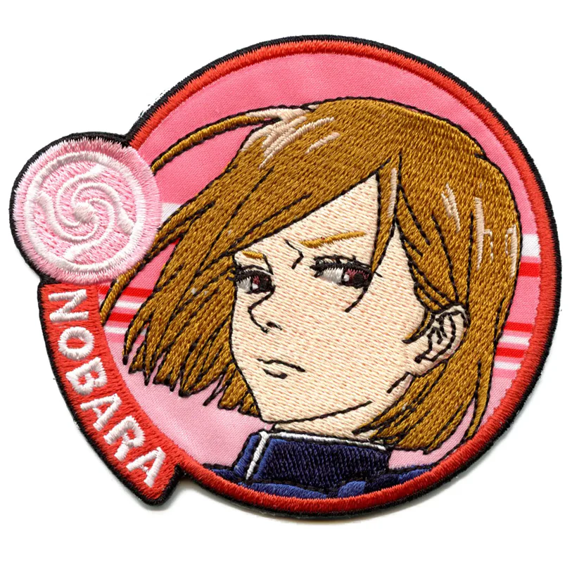 Jujutsu Kaisen Nobara Chibi Patch Headshot