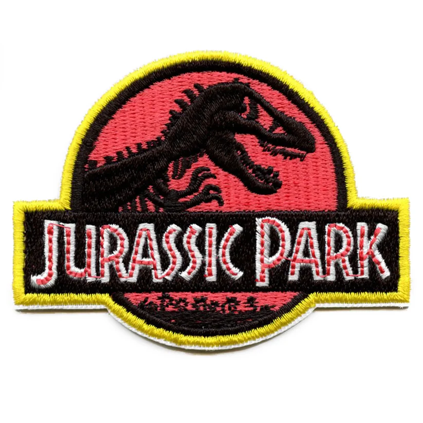 Jurassic Park Patch Dinosaur Iron On