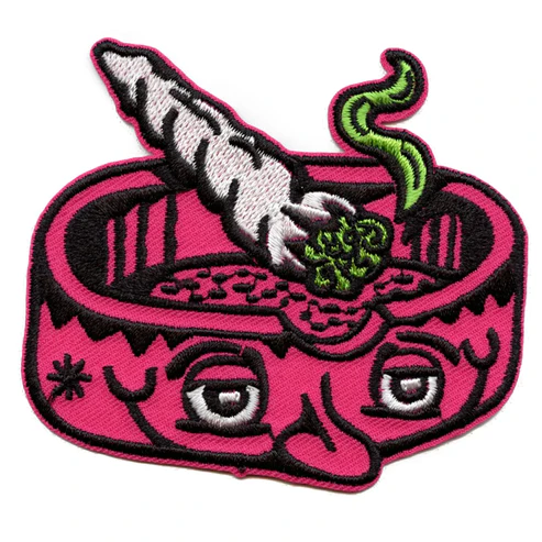 Killer Acid Ashtray embroidered Patch