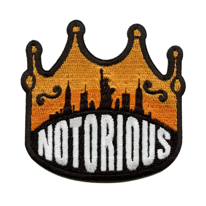 King Of New York Patch Notorious Crown