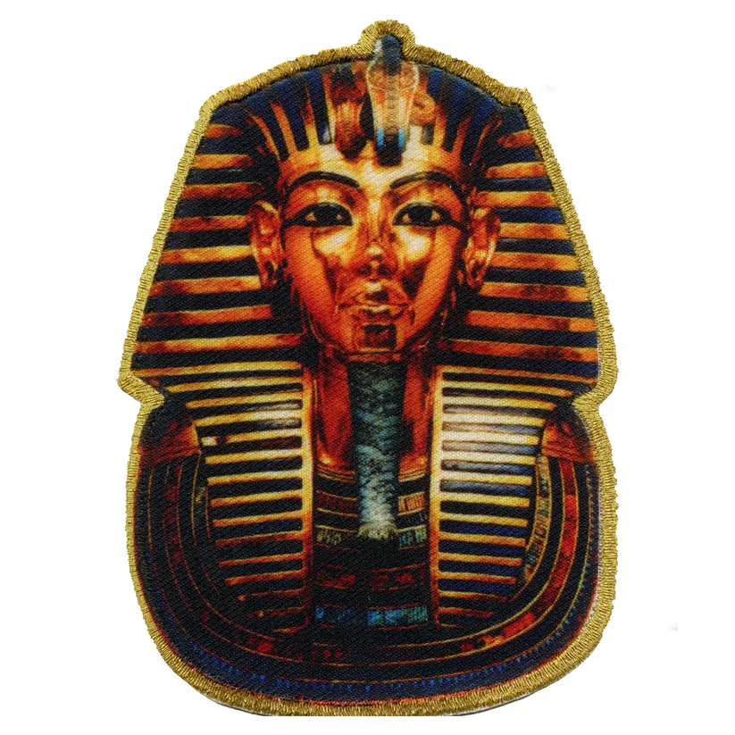 King Tut Tutankhamun iron on Foto Patch