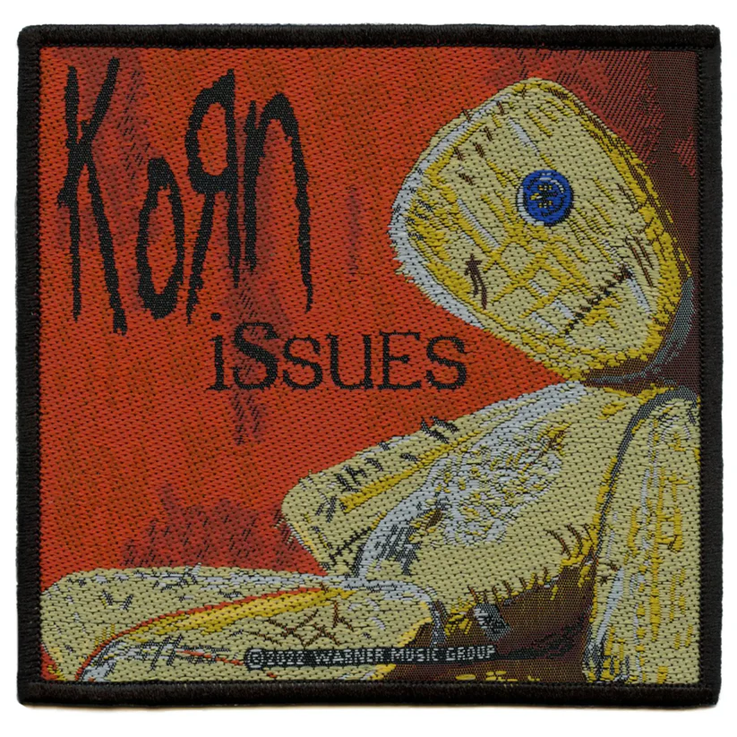 Korn Issues Album Cover Nu Metal 90s Patch - Korn Issues Album Cover Nu Metal 90s Patch USA Korn Issues Album Cover Nu Metal 90s Patch - View 1