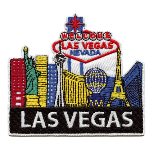 Las Vegas Strip Skyline Patch