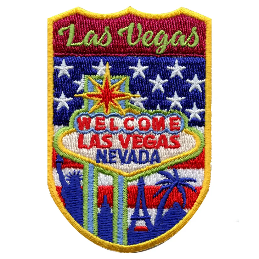 Las Vegas Travel Patch Iron On