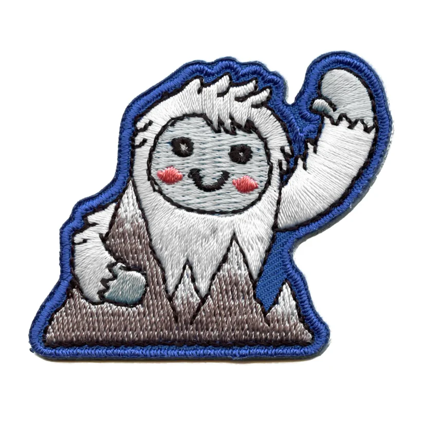 Legend Creature Tundra Embroidered Iron On Patch 