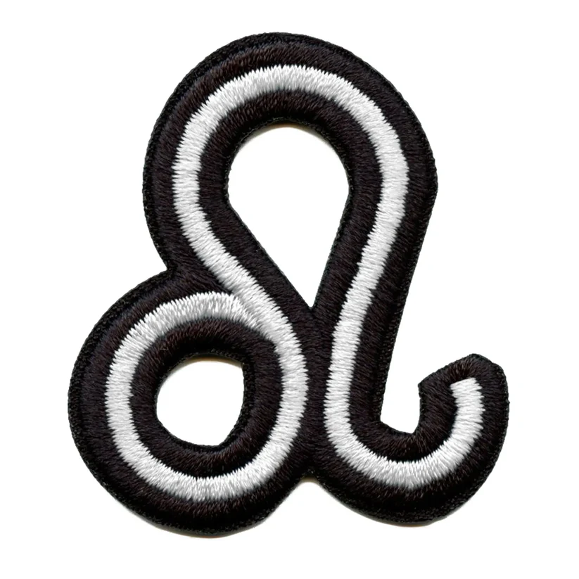 Leo Astrological Zodiac Symbol Patch