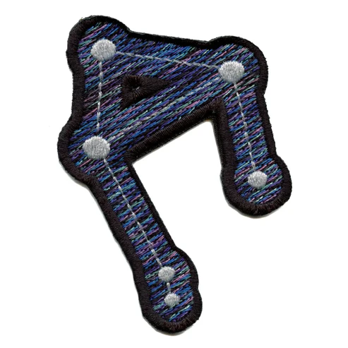 Libra Zodiac Constellation Patch