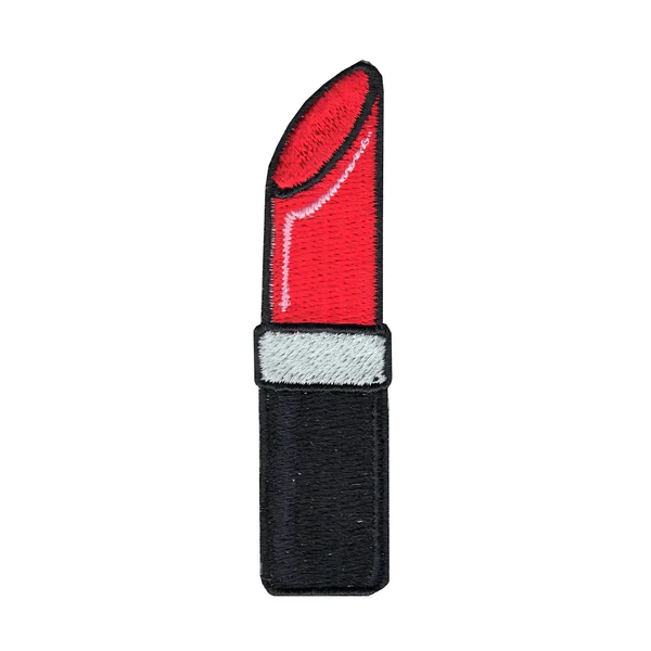 Lipstick Embroidered Patch