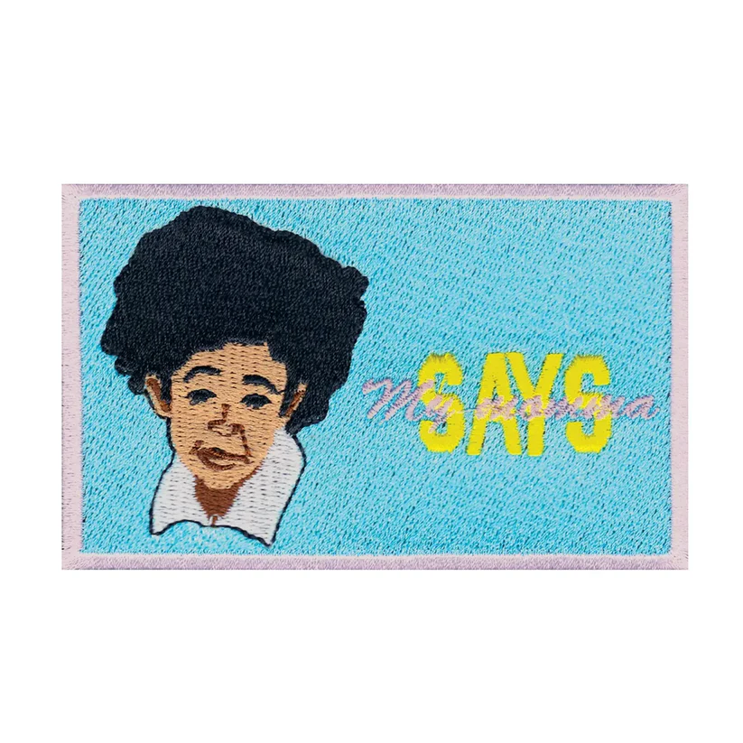 Little Cardi "My Momma Says" Meme Patch