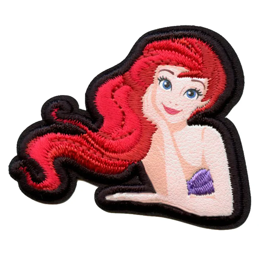 Little Princess Embroidered Iron On Patch 
