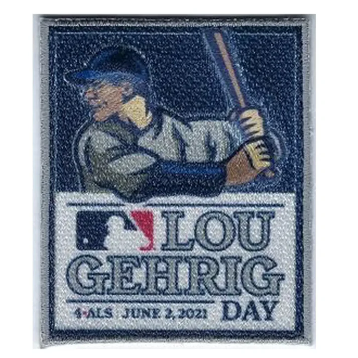 Lou Gehrig Day The Iron Horse Patch (2021)