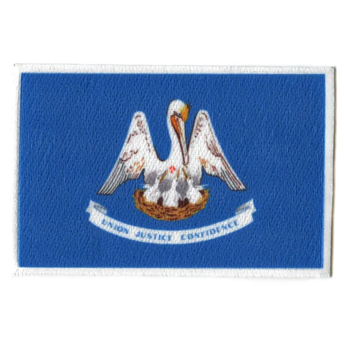 Louisiana Patch State Flag Patch