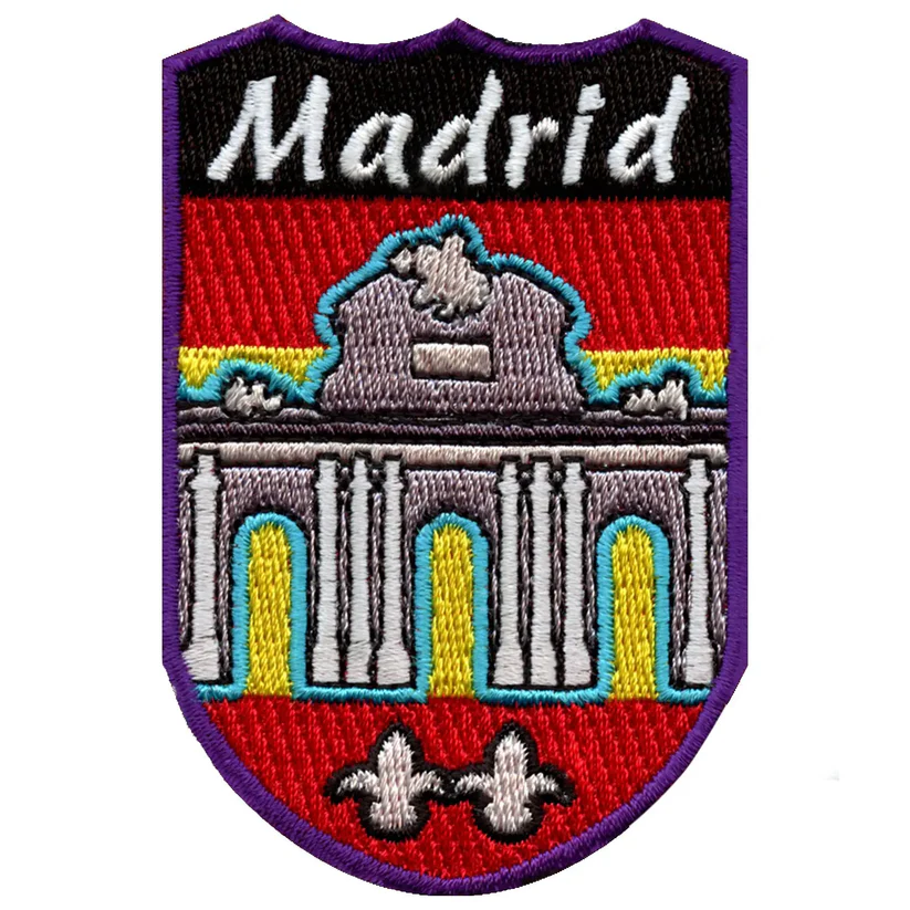 Madrid Spain Shield Patch