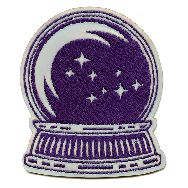 Magic Crystal Ball Embroidered  Patch
