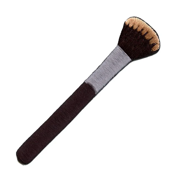 Makeup Brush Embroidered Patch