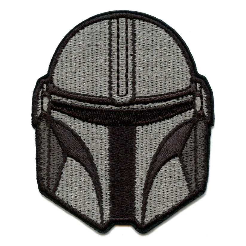 Star Wars The Mandalorian Patch Helmet