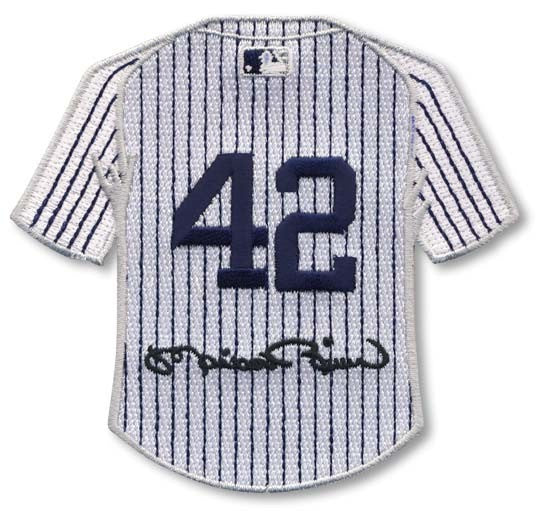 Mariano Rivera 42 with Signature Patch