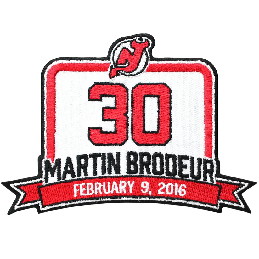 Martin Brodeur #30 Retirement Patch