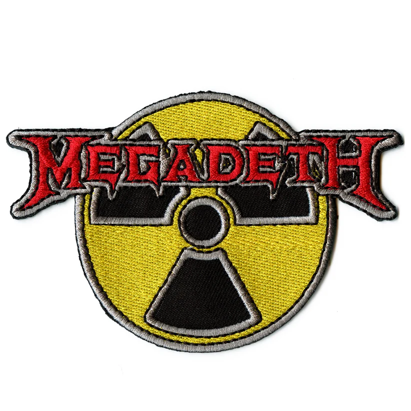 Megadeth Radioactive Iron On Patch - Megadeth Radioactive Iron On Patch USA Megadeth Radioactive Iron On Patch - View 1