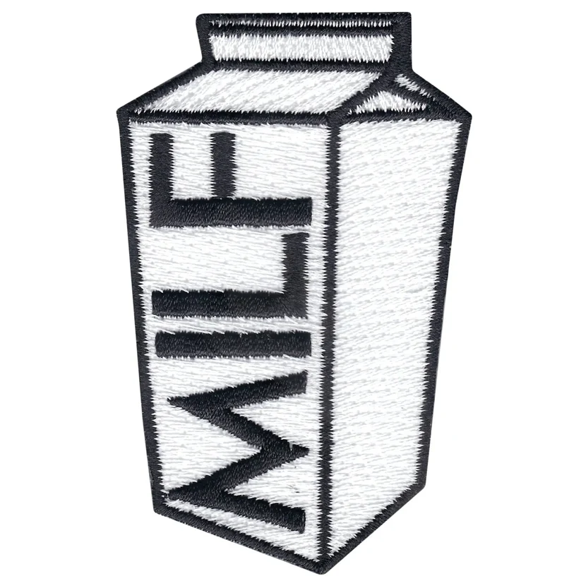 Milf Milk Carton Embroidered Patch