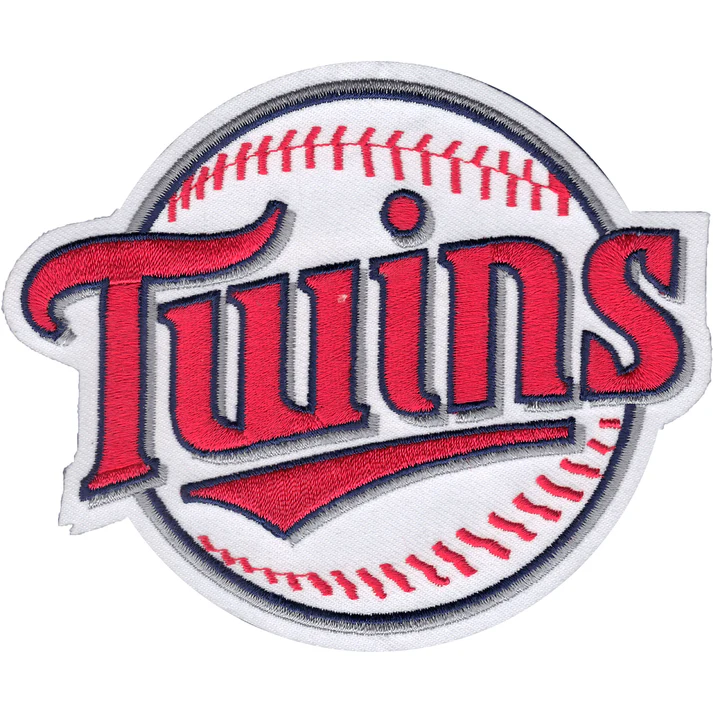 Minnesota Twins Secondary Round Ball Patch