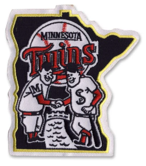 Minnesota Twins State Patch White Border (Retired)