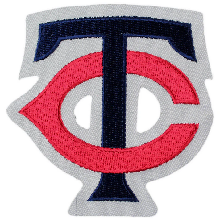 Minnesota Twins TC Logo Patch (White Border)