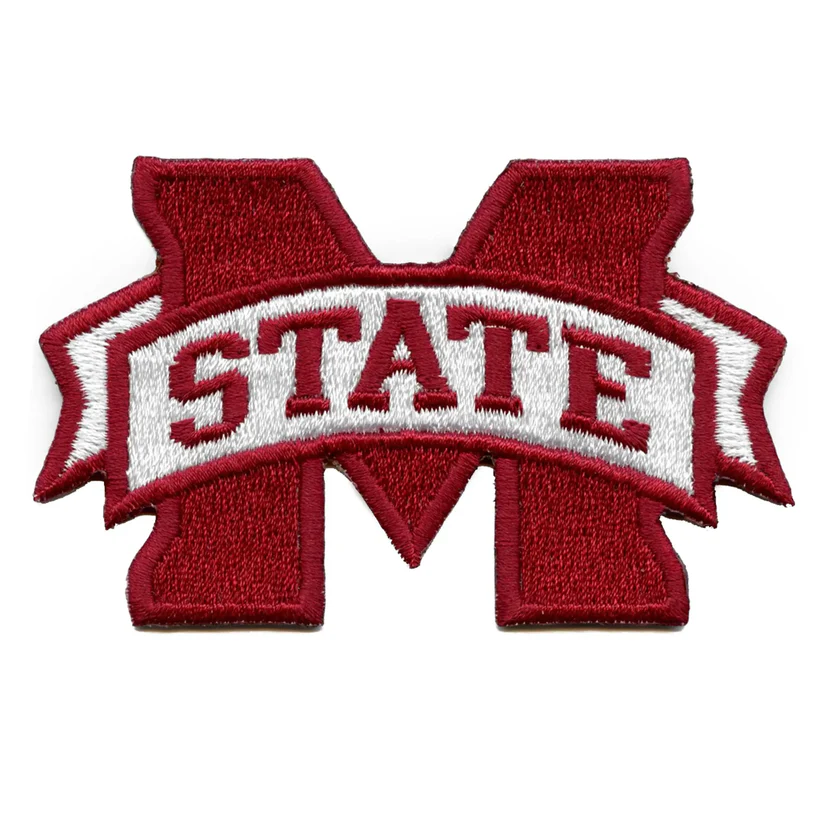 Mississippi M State Iron On Patch 