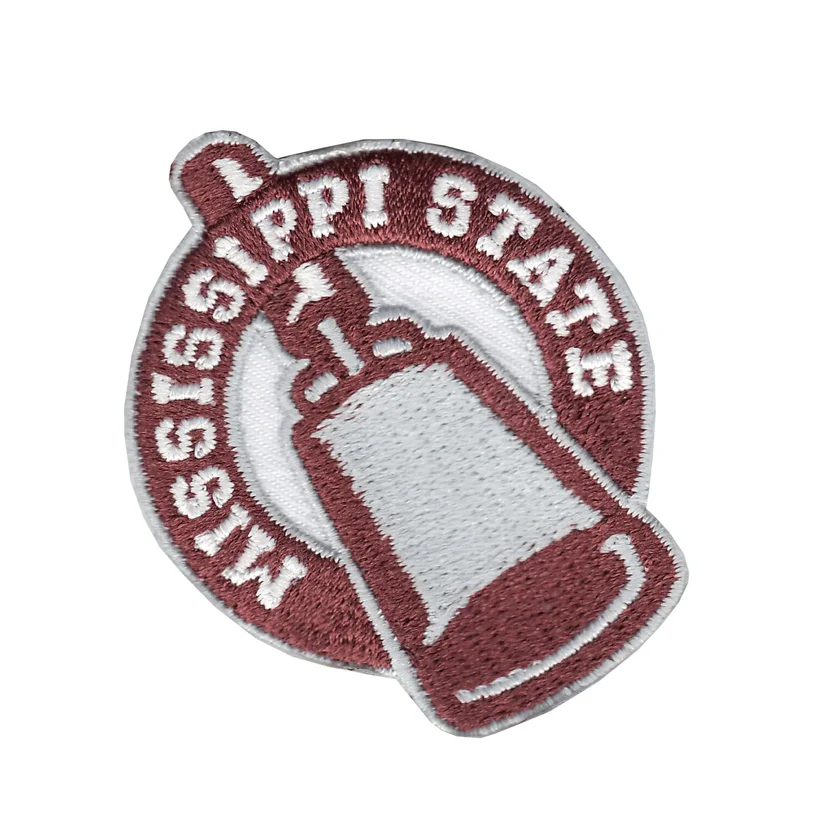 Mississippi State Embroidered Patch