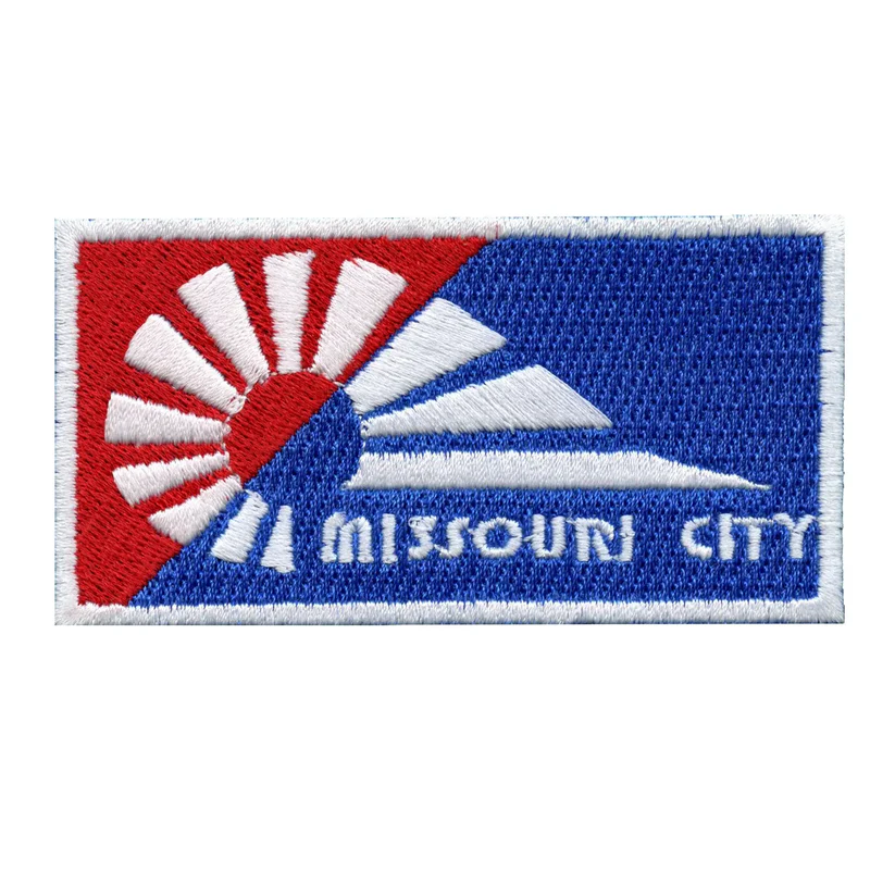 Missouri City Texas Logo Embroidered Patch - Missouri City Texas Logo Embroidered Patch USA Missouri City Texas Logo Embroidered Patch - View 1