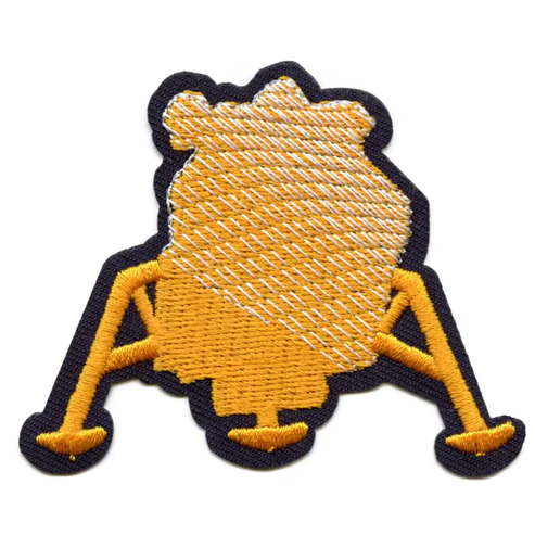 Moon Lander Space Astronaut Rocket Patch