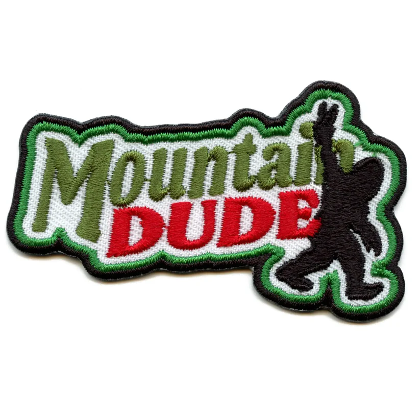 Mountain Dude Big Foot Legend Patch