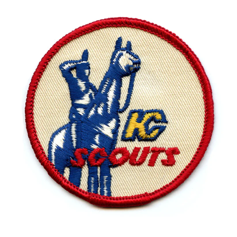 NHL Kansas City Scouts Round Patch