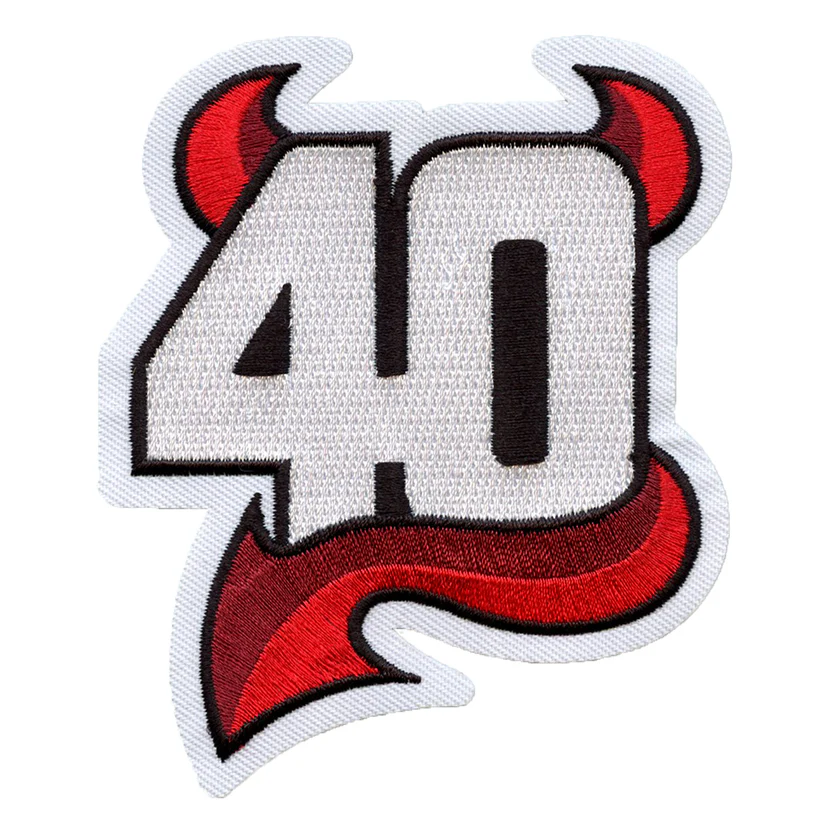 New Jersey Devils 40th Anniversary Patch