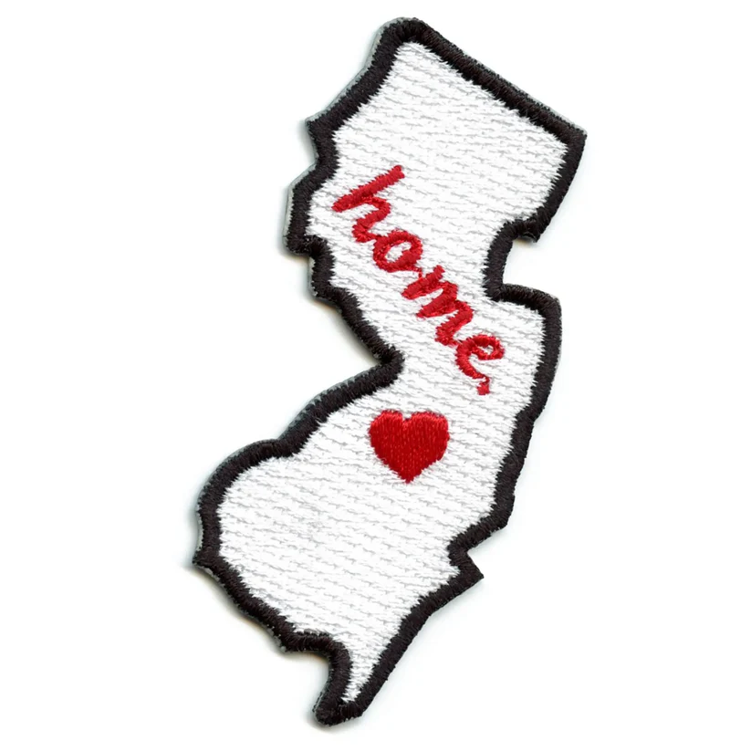 New Jersey Home State Hockey Patch