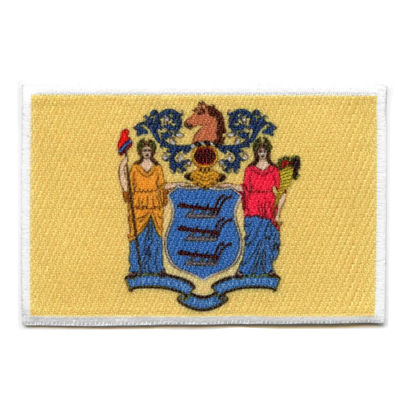New Jersey State Flag Patch